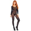 Prosojen catsuit z dolgimi rokavi (8297) Leg Avenue