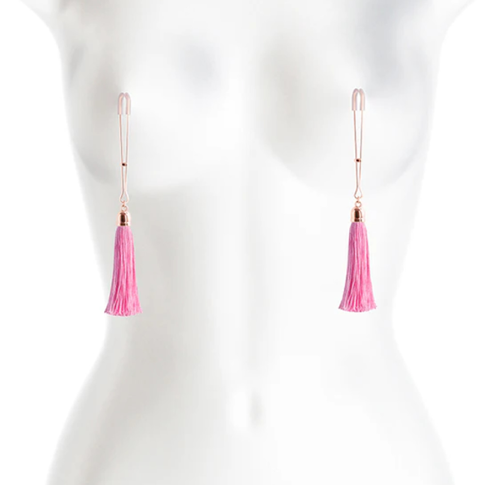 Lolita-erotic-shop-Bound-Nipple-clamps-T1-pink-2 Sponke za bradavice T1 roza obesek