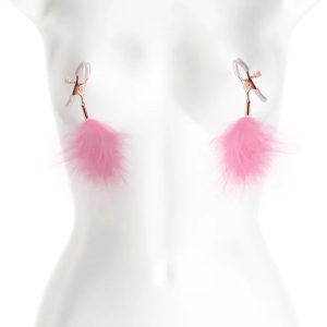 Sponke za bradavice F1 Bound roza perje