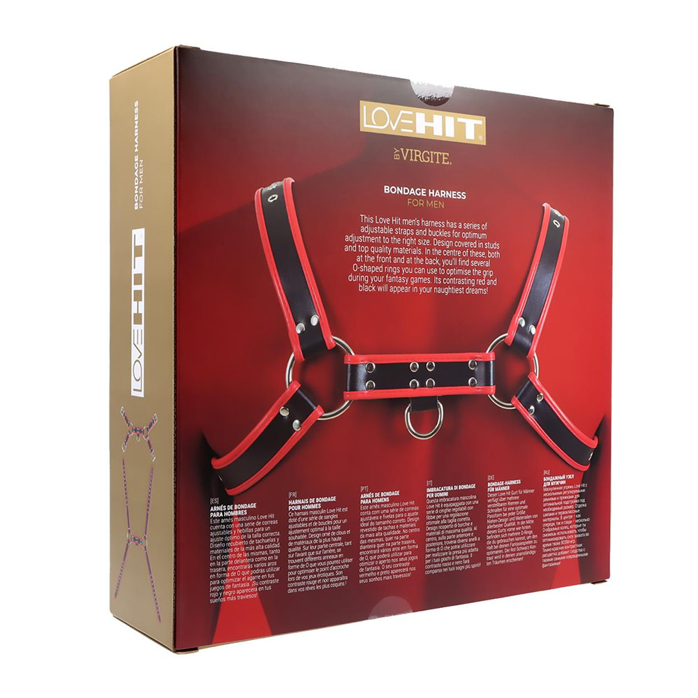 Lolita-erotic-shop-Virgite-man-body-harness-model-1-4 Body Harness za moške Virgite 1