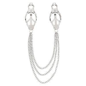Lolita-erotic-shop-Virgite-nipple-clamps-with-triple-chain-870389-2 Sponke za bradavice s trojno verižico Virgite