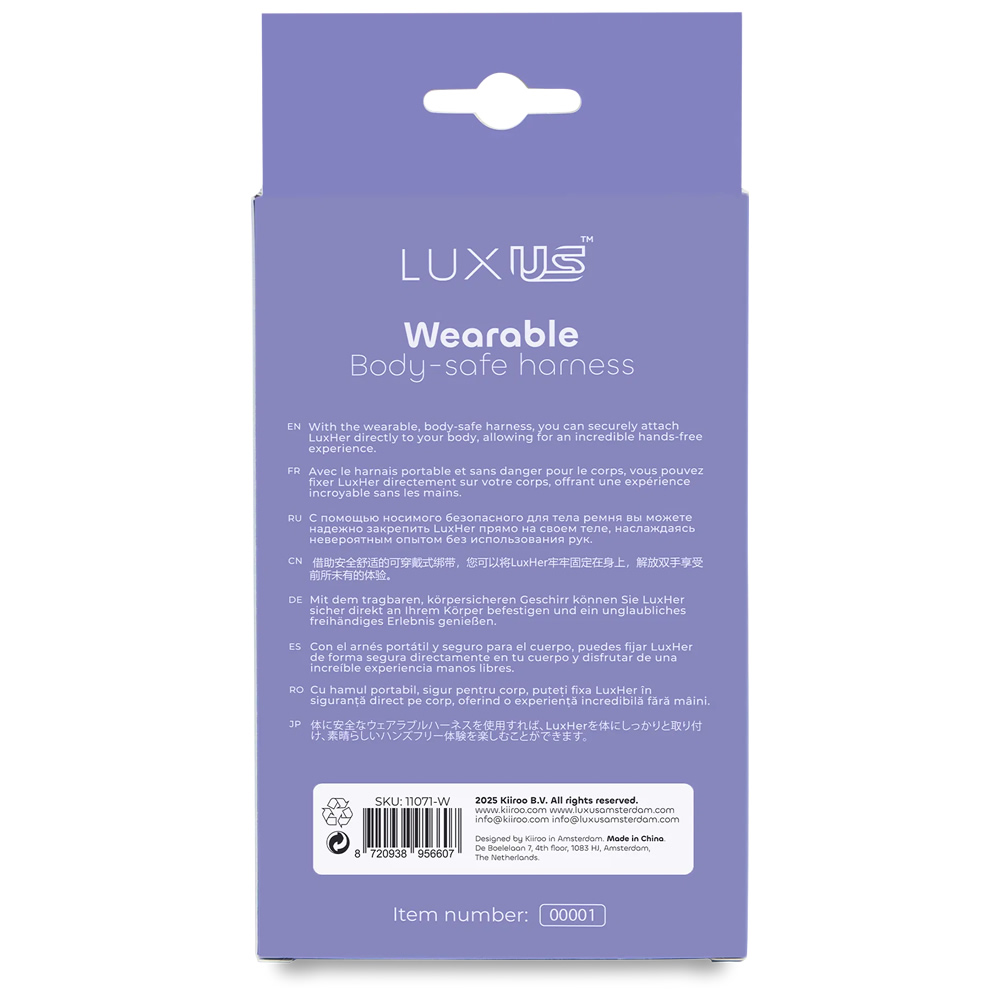 Luxus-wearable-harness-transparent-6 Zadnja stran embalaže Luxus harness