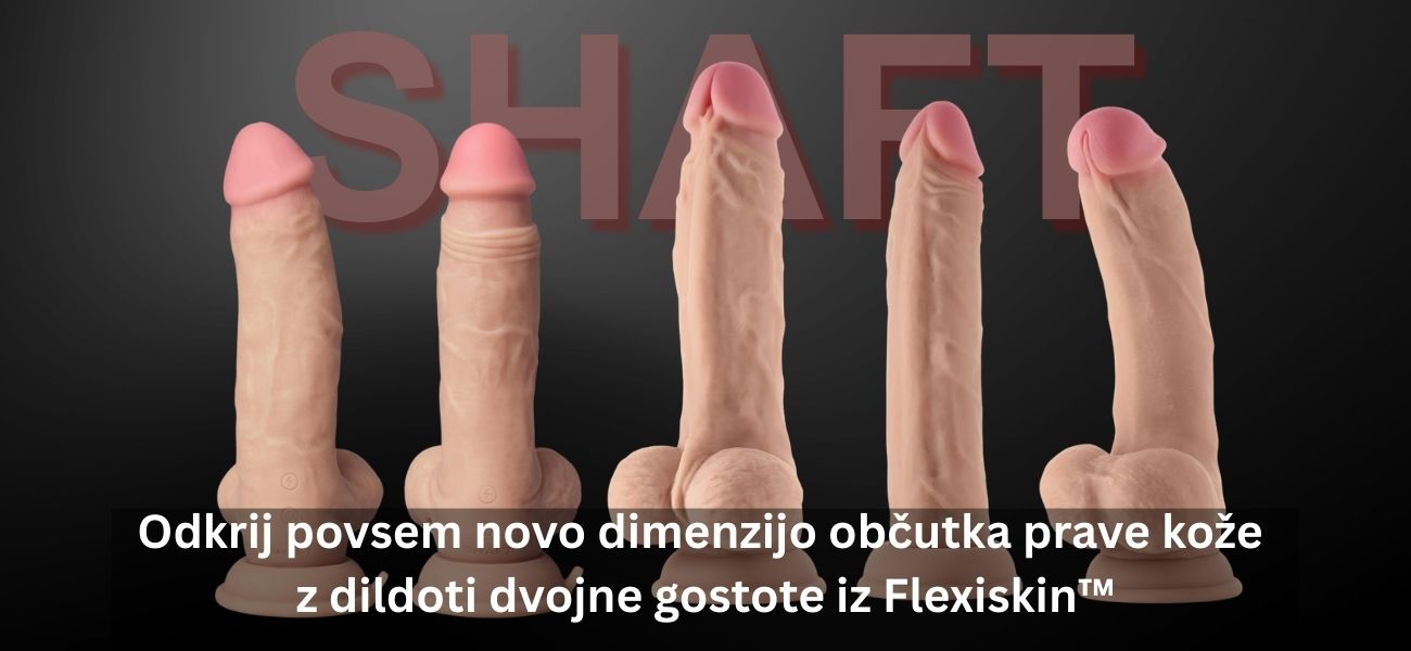 SHAFT dildo (1300 x 600 px) Shaft najbolj realističen dildo
