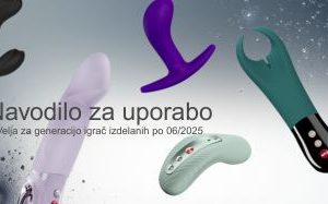 Fun Factory igrače - navodilo za uporabo za igrače izdelane po juniju 2025
