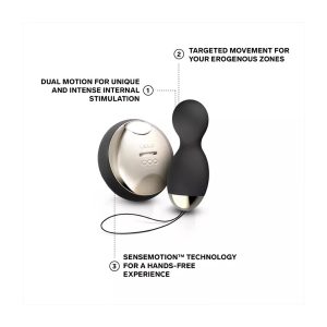 Lelo Hula Beads črn vibrator z daljincem