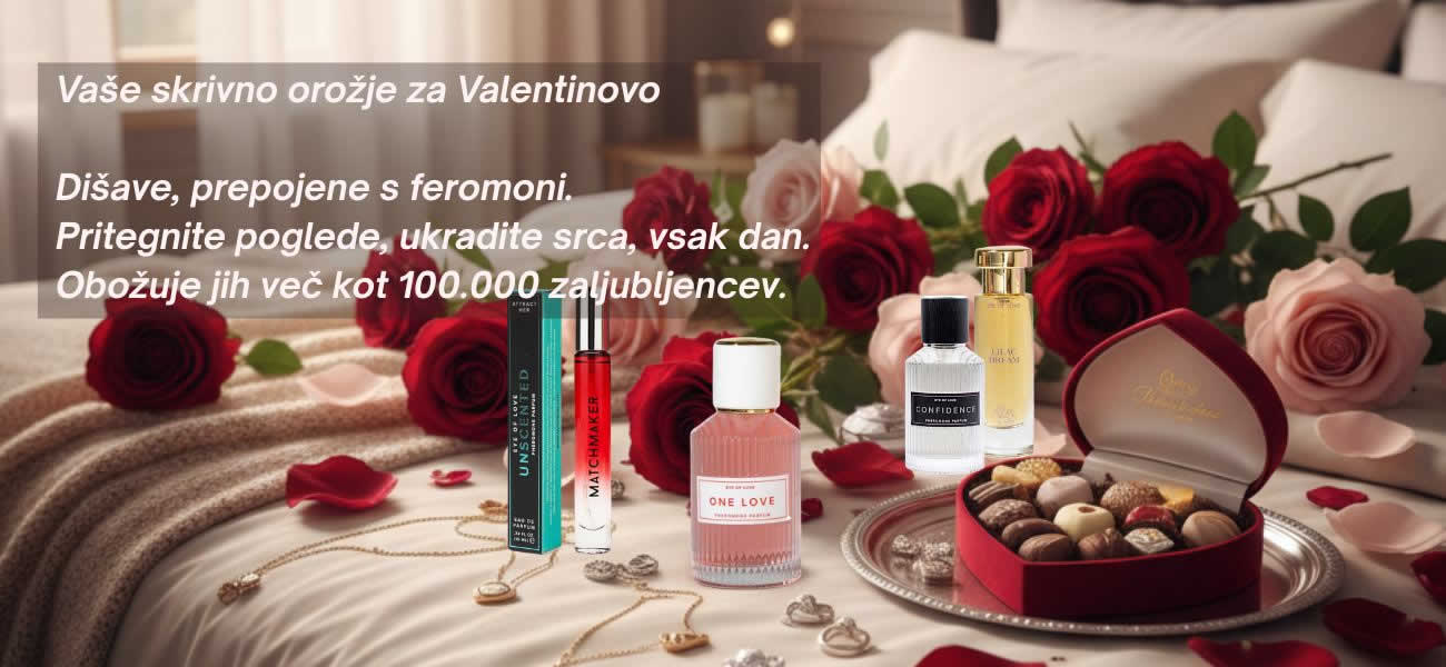 Feromonski parfum je odlična izbira za Valentinovo